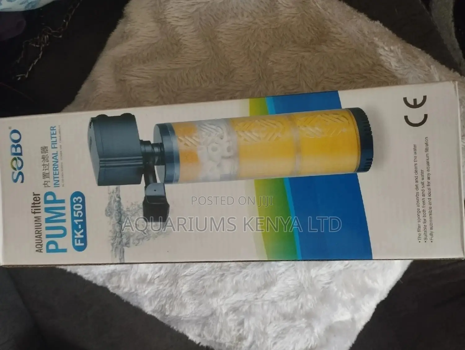 Fully Submersible Internal Filter Pump,Fish
