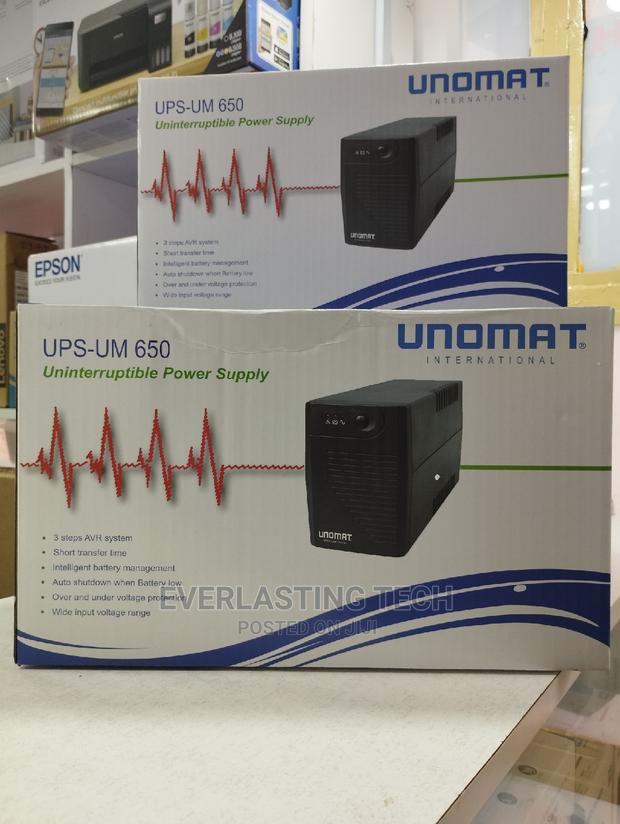 Unnomat 650va UPS - main view