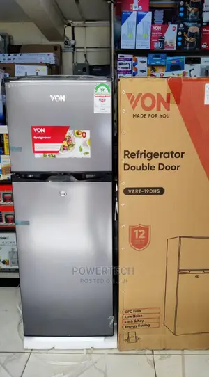 Refrigerator 136 Litres Double Door " Von