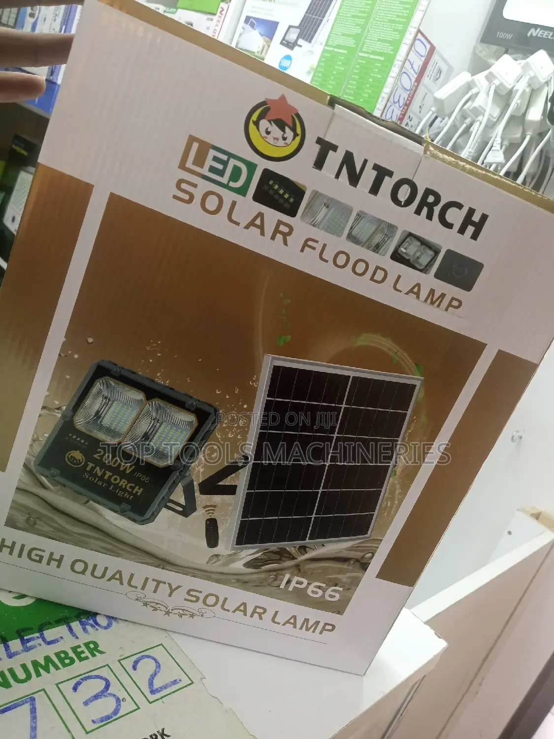 Tntorch 200watts Solar Flood Lamp