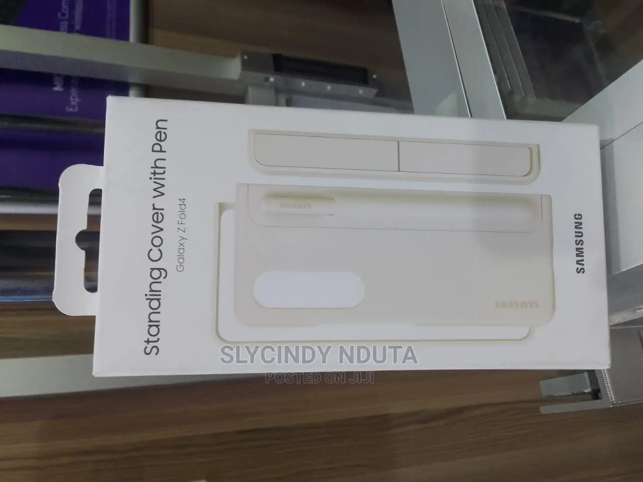 Samsung Galaxy Z Fold 4 Standing Cover With Pen(Cream)