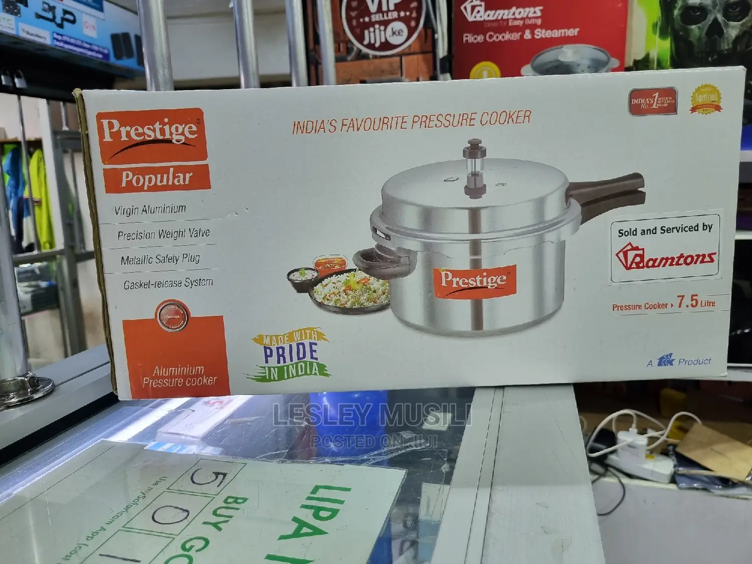 Prestige Popular Pressure Cooker 7.5L