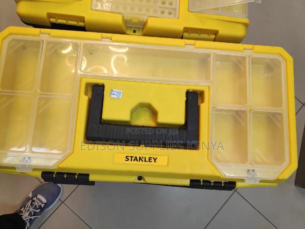 Stanley Tool Box 19" Toolbox Big Size Plastic Tool Box - thumbnail 5