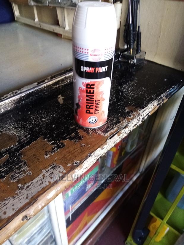 White Primer Spraypaint - main view