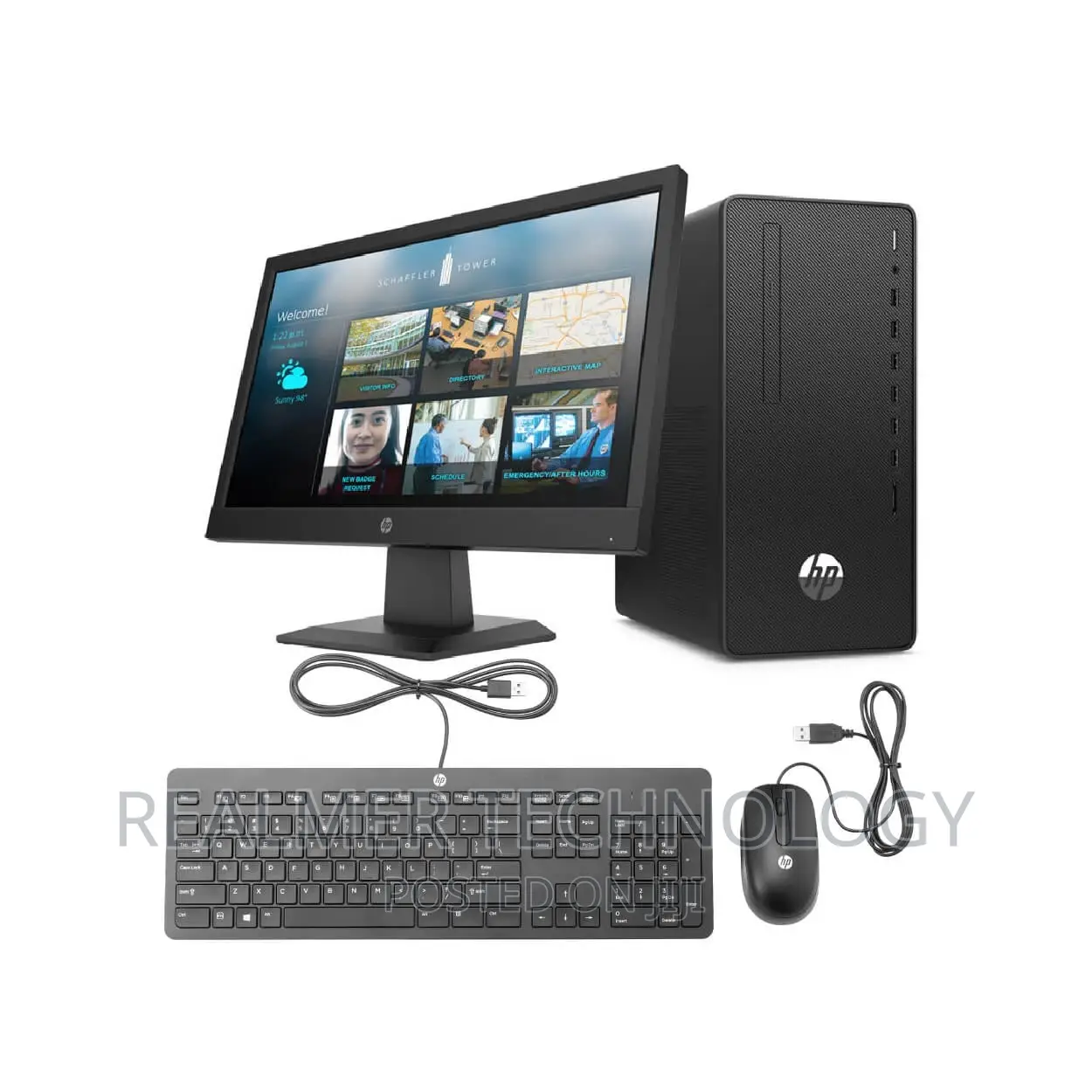 New Desktop Computer HP 290 G4 8GB Intel Core I7 HDD 1T