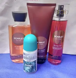 Scarlet for Men 4in1 Body Care Spray Set