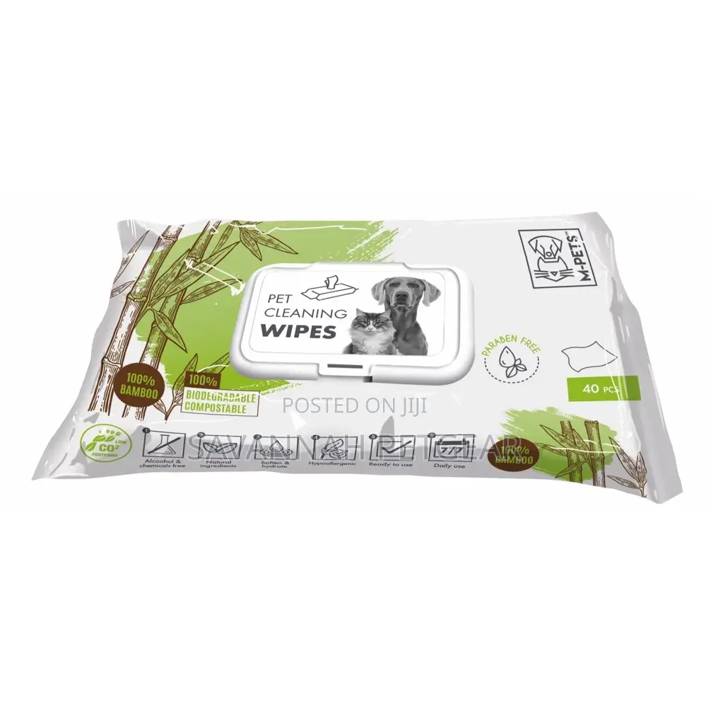 PET CLEANING WIPES (  Coconut, Avocado,Bamboo, Antibacterial