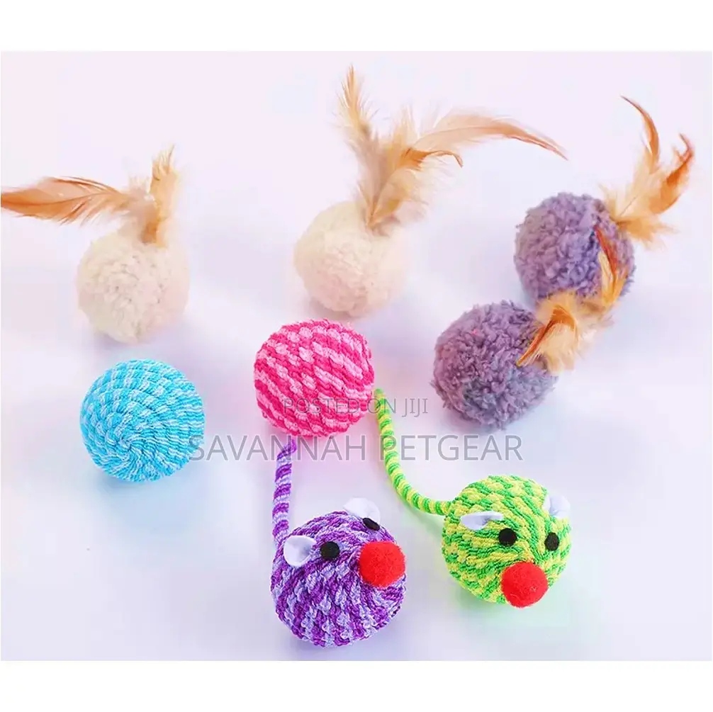 Cat Ball Toy Set