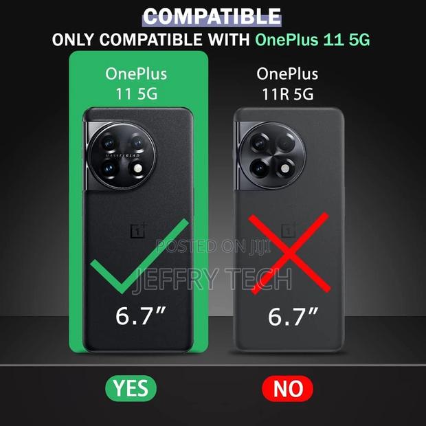 Shockproof Crystal Clear Back Cover Case for Oneplus 11 5G | - thumbnail 4