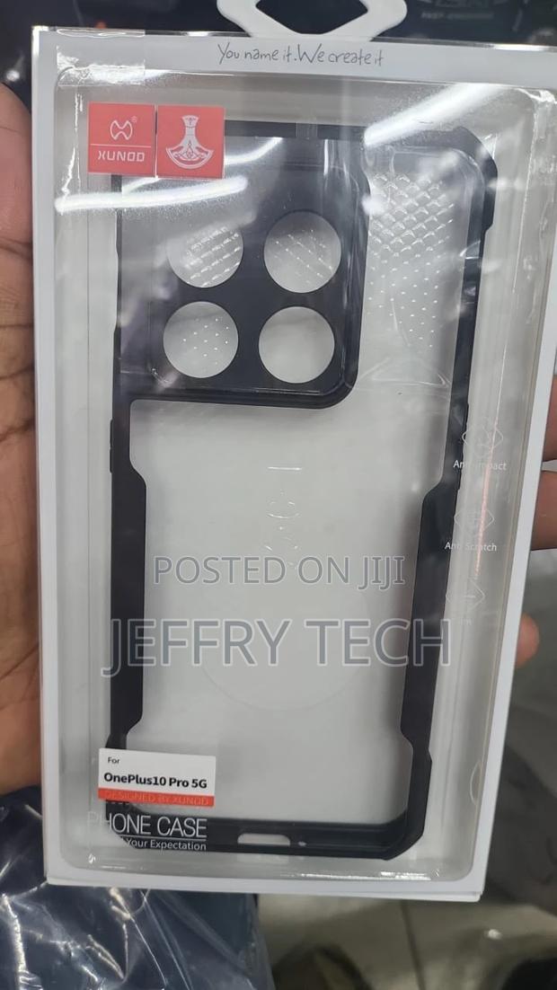 Shockproof Crystal Clear Back Cover Case for Oneplus 10 Pro - main view