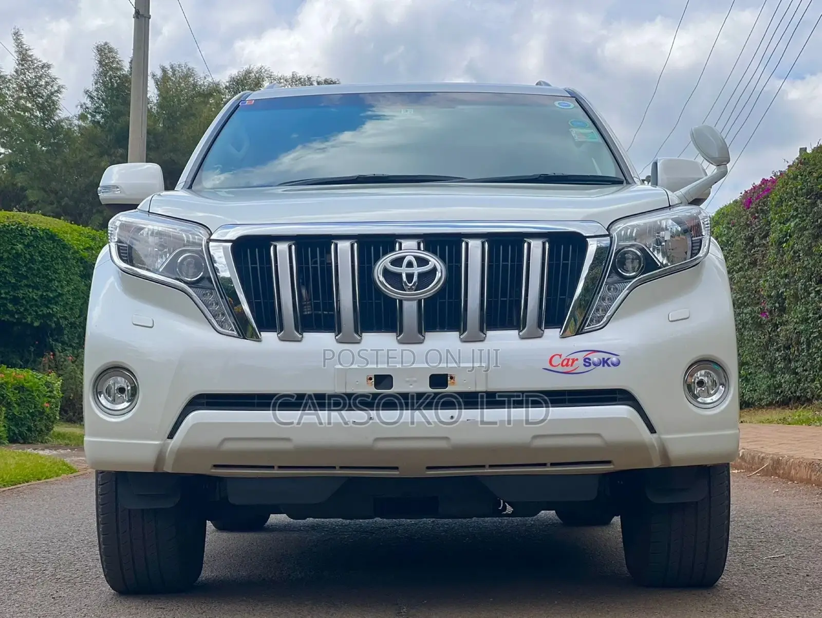 Toyota Land Cruiser Prado 2015 White