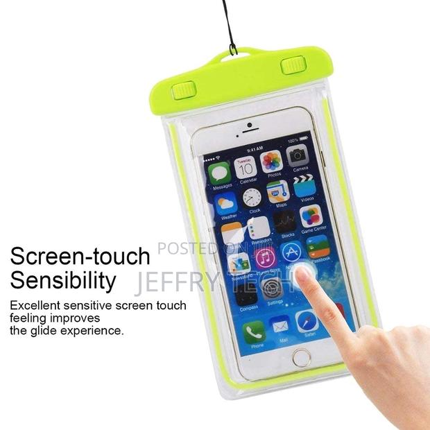 Waterproof Phone Pouch for iPhone Xs Max XR XS X 8 7 6S 6 Pl - thumbnail 2