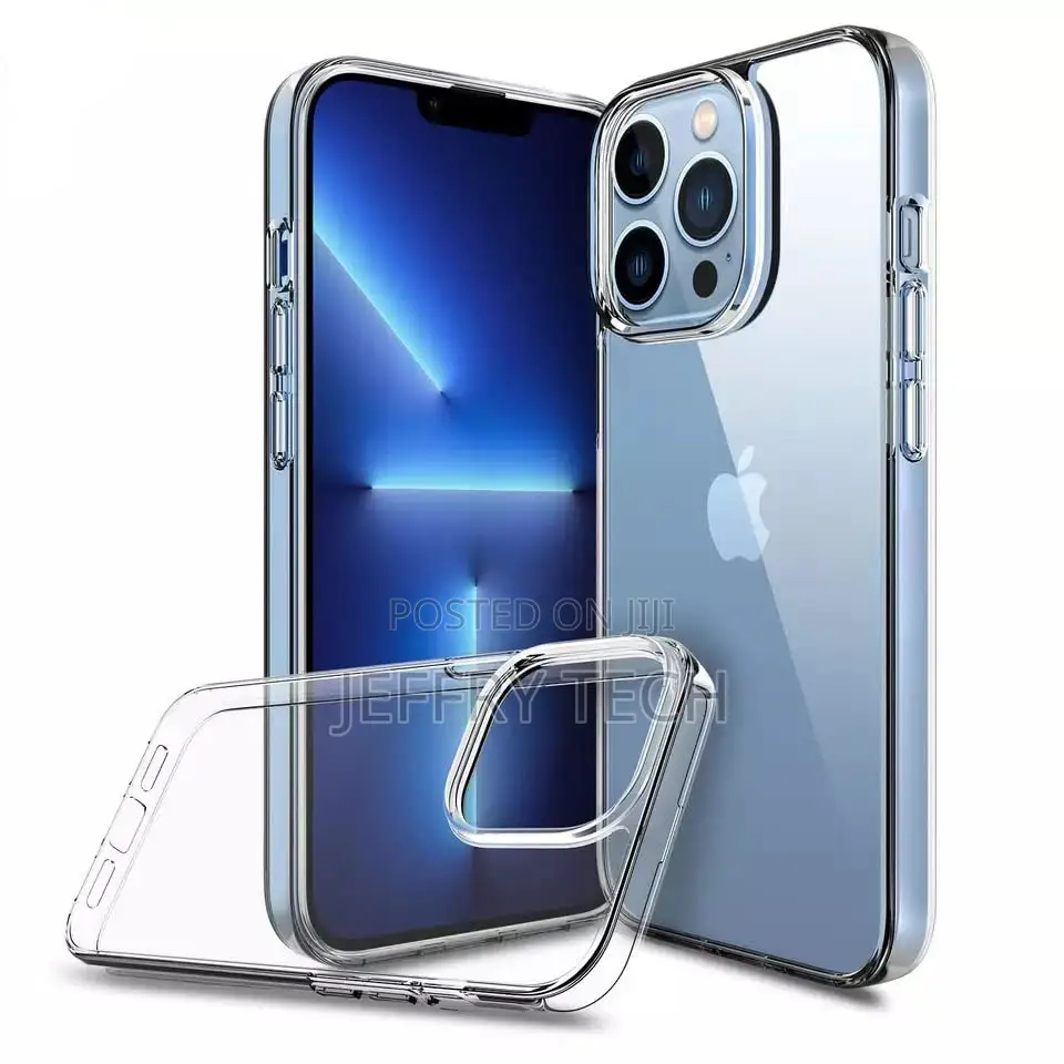 Back Cover for iPhone 13 Pro (Silicone/Transparent)