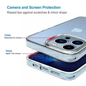 Back Cover for iPhone 13 Pro (Silicone/Transparent)