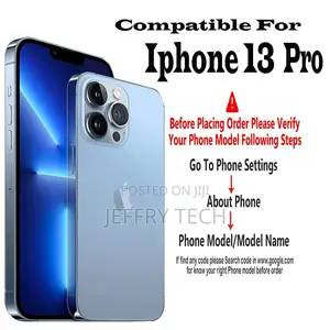Back Cover for iPhone 13 Pro (Silicone/Transparent)