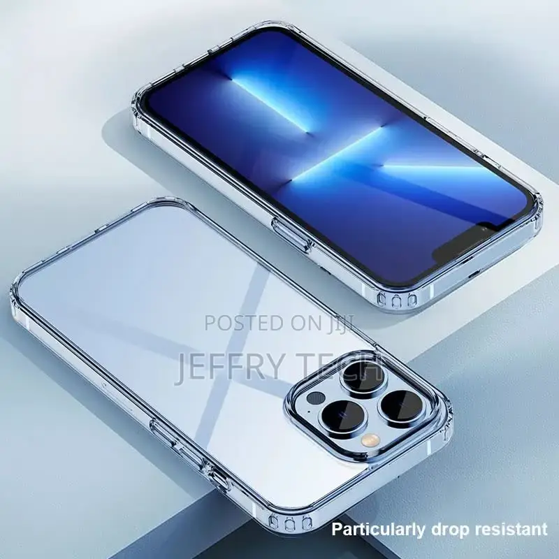 Back Cover for iPhone 13 Pro (Silicone/Transparent)