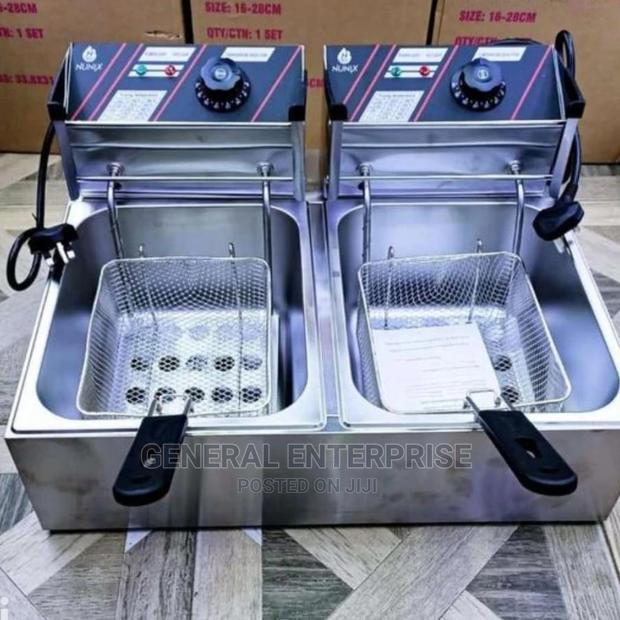 Double Deep Fryer 
