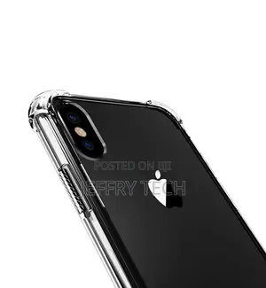 EGOTUDE Back Cover for iPhone X/ Xs ( Silicone|Transparent )