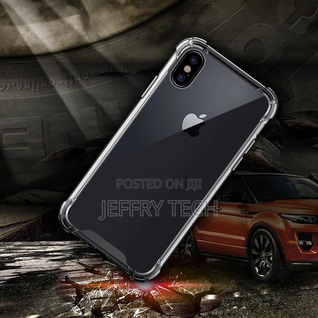 EGOTUDE Back Cover for iPhone X/ Xs ( Silicone|Transparent )