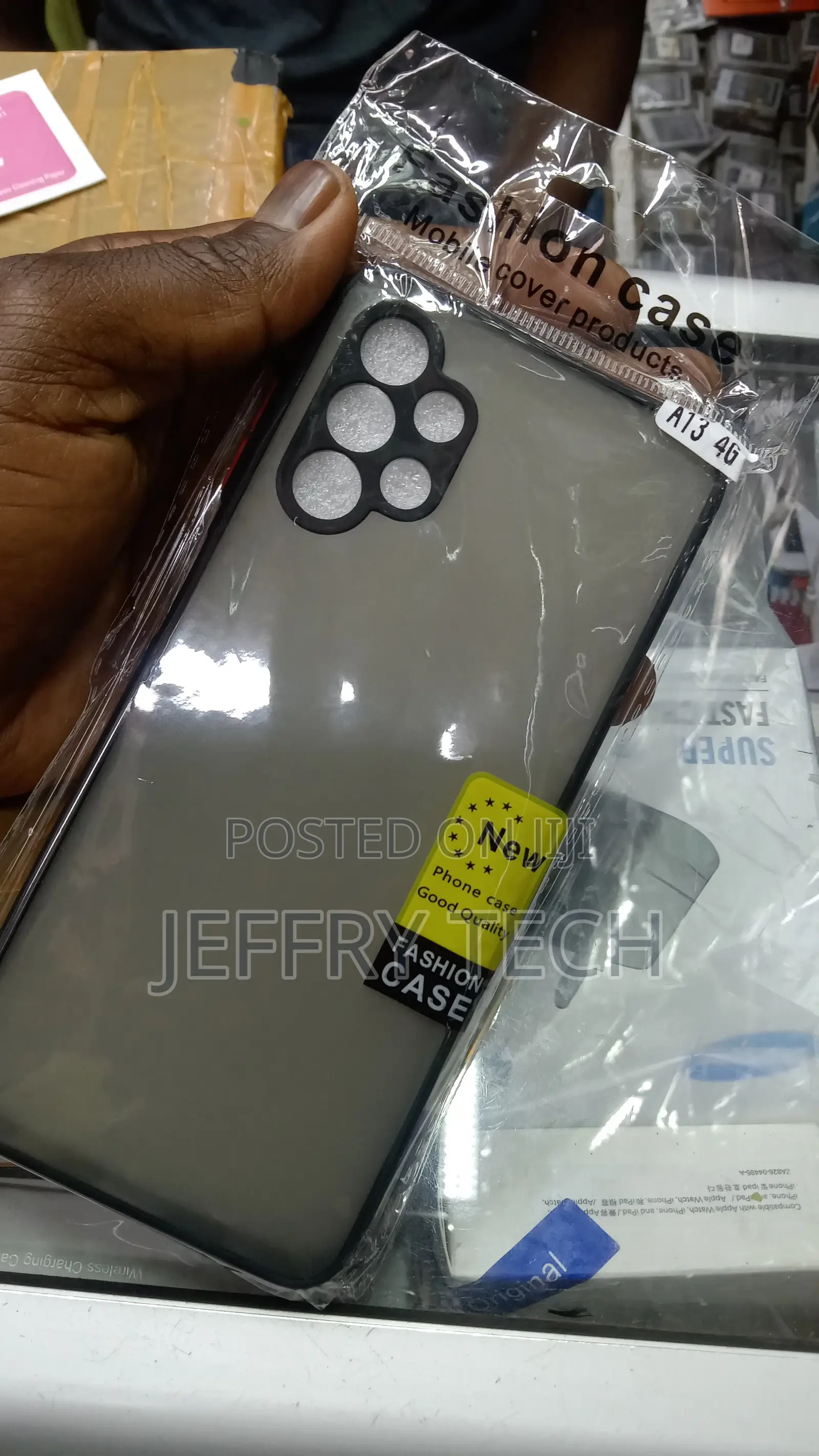 Translucent Hybrid Back Case Cover for Samsung Galaxy A13 4G