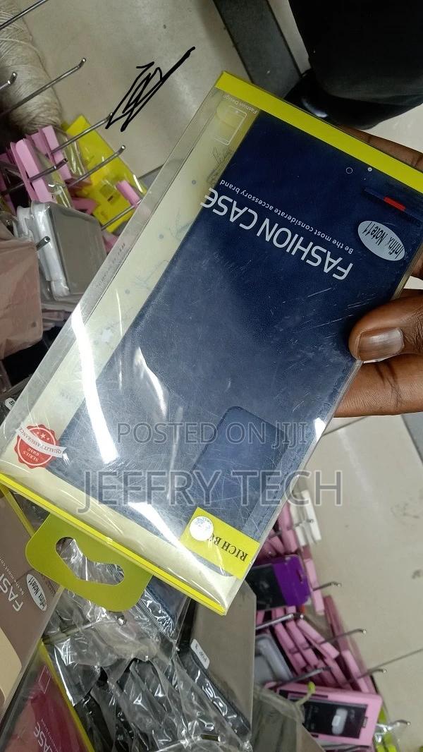 Flip Wallet Case Cover for Infinix Note 11 - Black - thumbnail 2