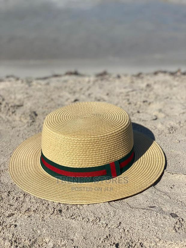 Straw Summer Hat - thumbnail 3