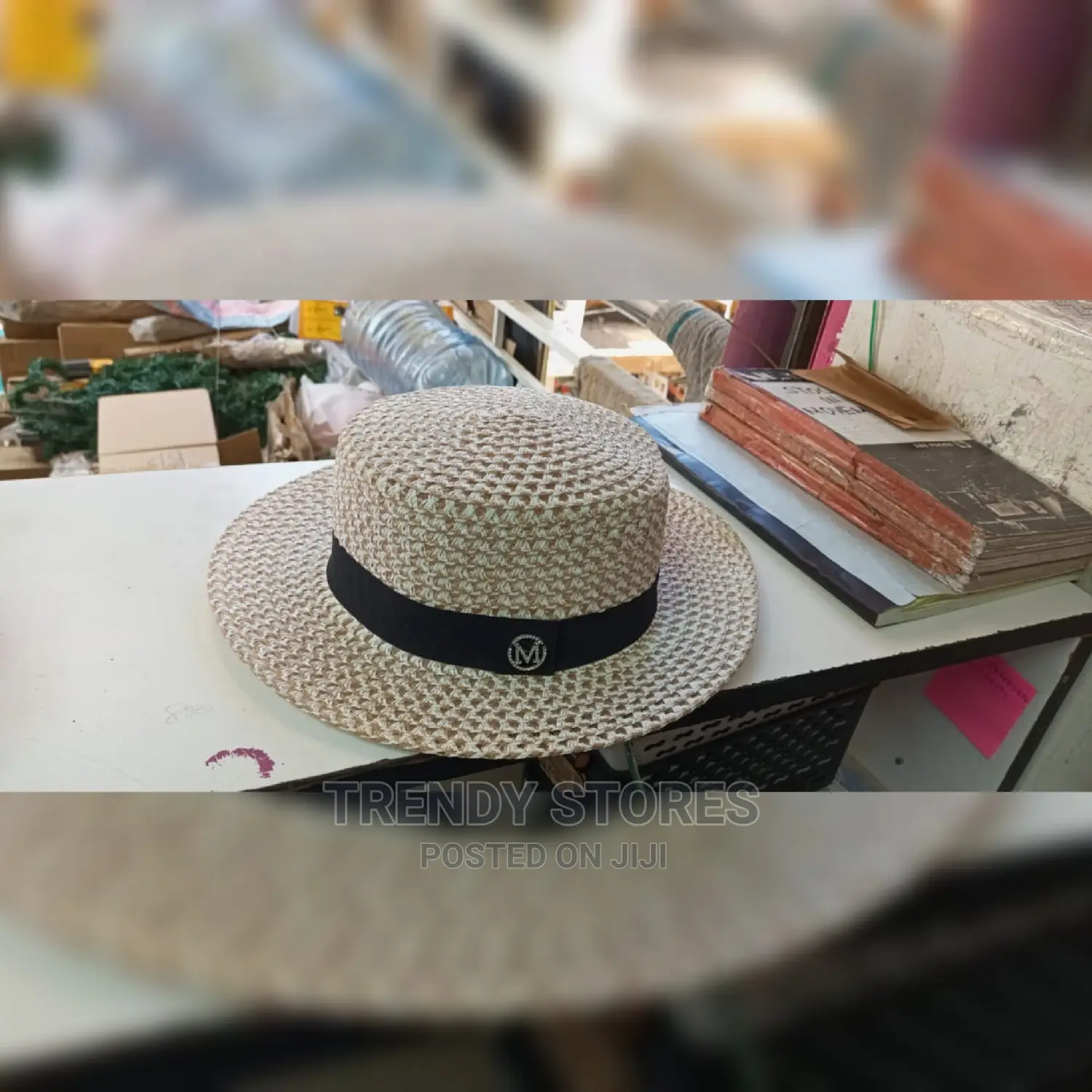 Round Straw Sun Panama Hat
