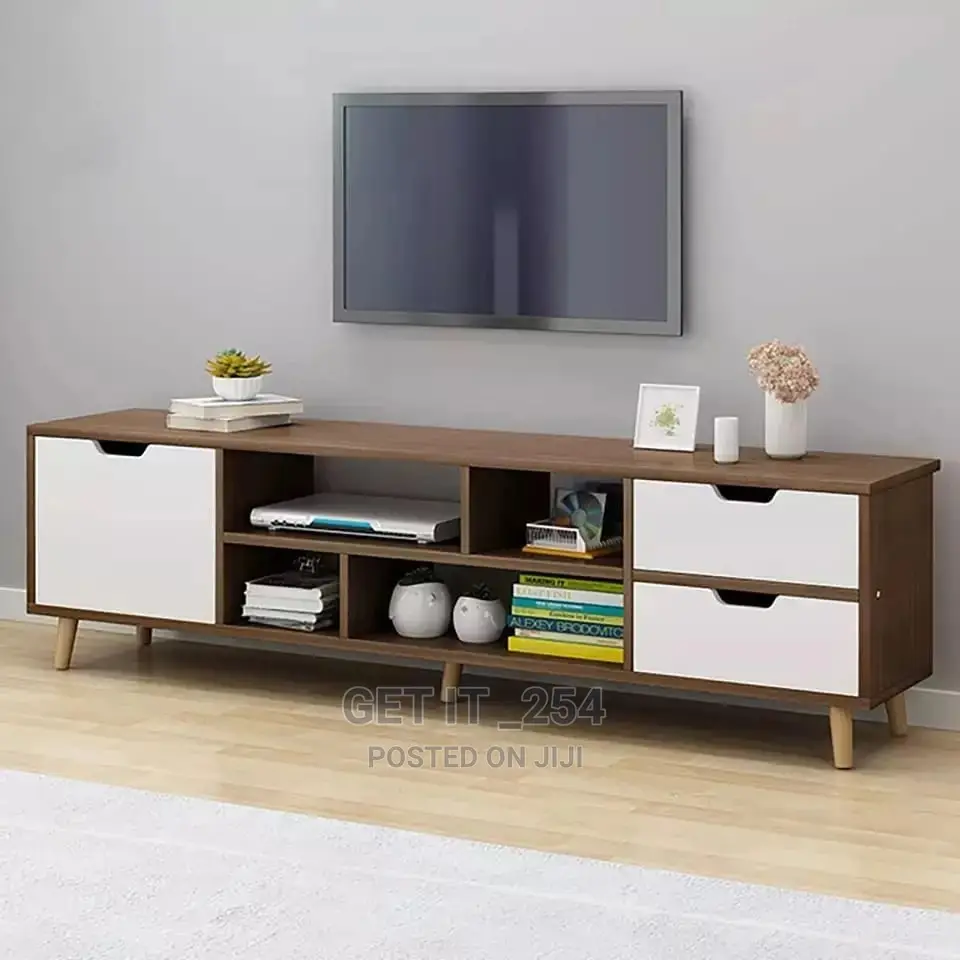  *Nordic TV Cabinet* 
 *High Quality 3 Shelves Drawer