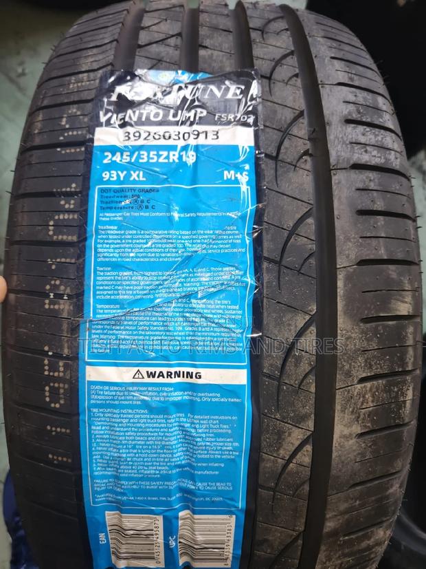 245/35zr19 Fortune Made in Thailand - main view