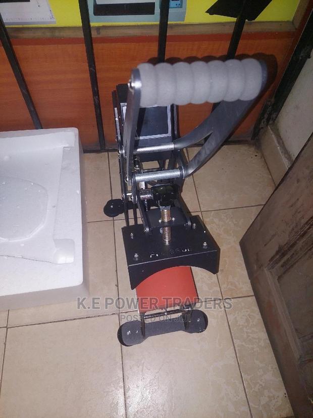 Touch Screen Cap Transfer Heatpress Machine - main view