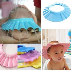 Baby Shower Cap Shield Waterproof Bath Hat - thumbnail 2