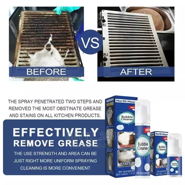 *100ML Degrease Foam Cleaner Rinse-Free / All Purposes