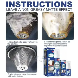 *100ML Degrease Foam Cleaner Rinse-Free / All Purposes