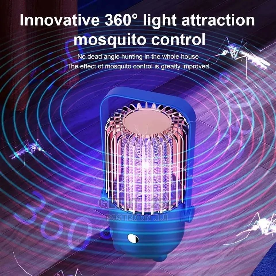 *Electric Shock Pest Lamp 180 Degree Bedroom Fly Catch
