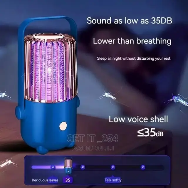 *Electric Shock Pest Lamp 180 Degree Bedroom Fly Catch
