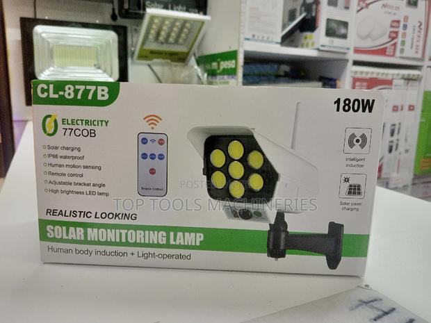 180 Watts Solar Monitoring Lamp - main view