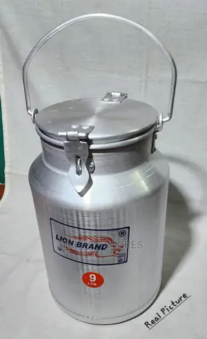 9ltrs Aluminum Milk Can With Lock