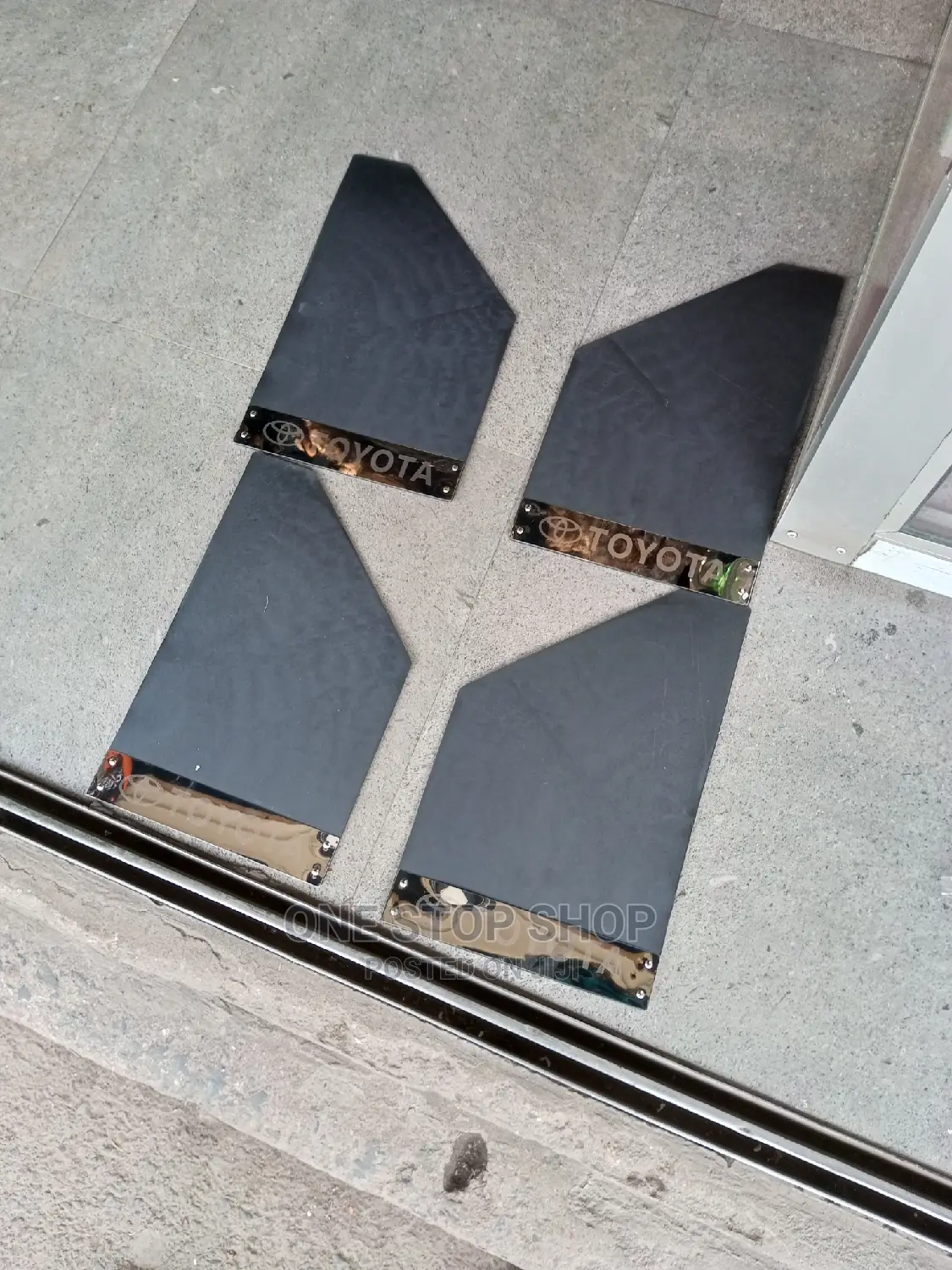 4pcs Toyota Branded Mudflaps