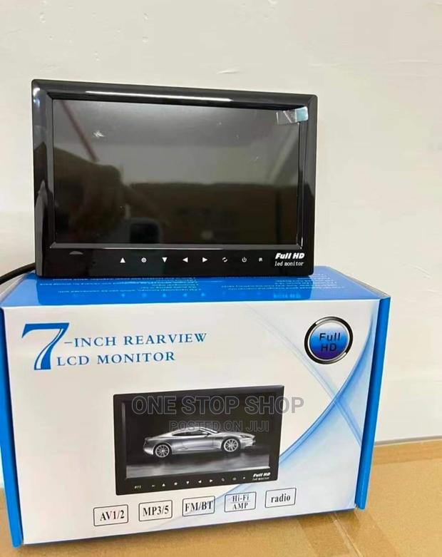 Brand New 7" Rearview Lcd Dashbaord Monitor