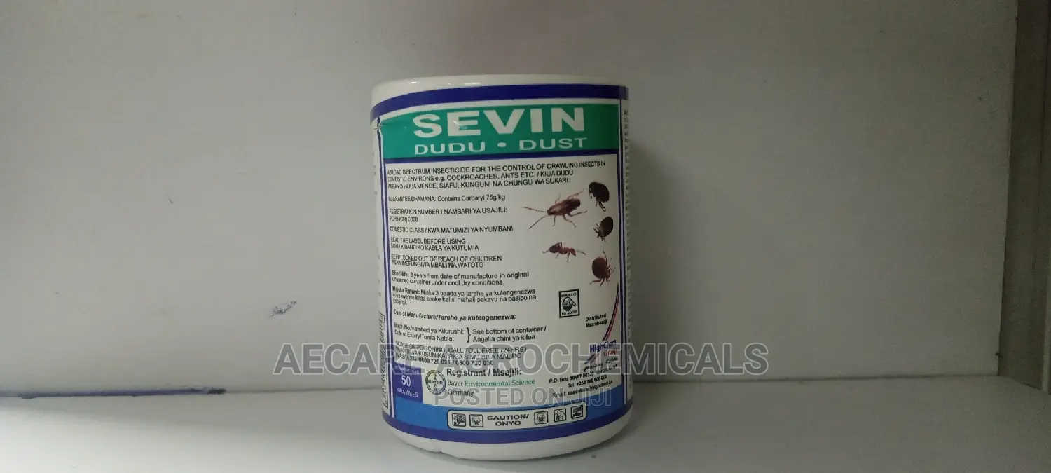 SEVIN DUDU-DUST Pesticide 50g × 24 Pieces