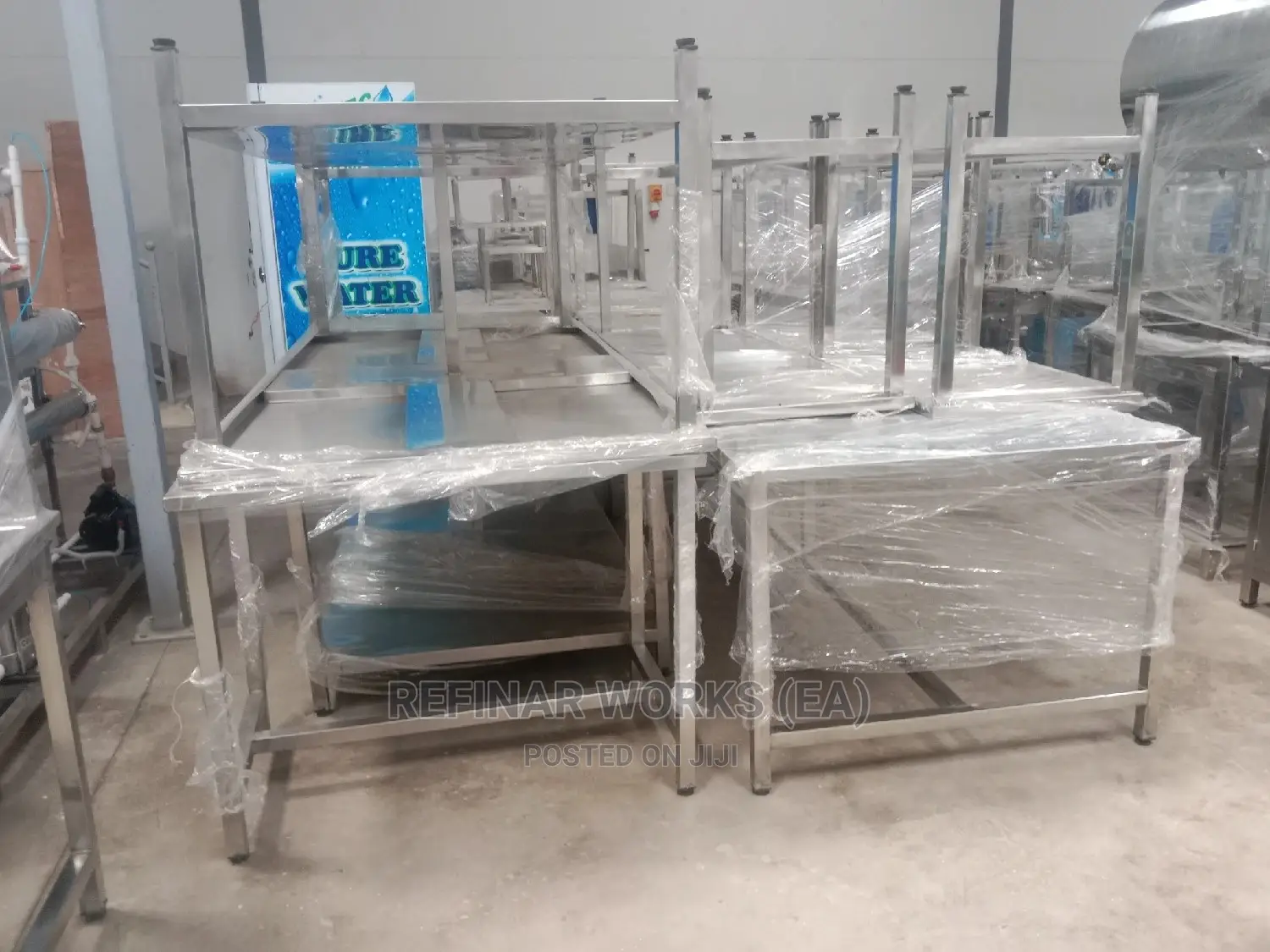 Packaging And Sorting Stainless Steel Tables