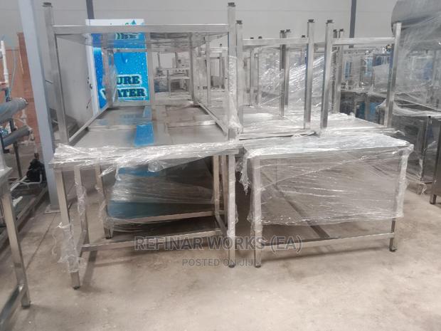 Stainless Steel Made Tables - Strong and Durable - Foodgrade