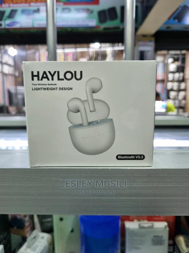 Haylou Bluetooth V5.3 Wireless Earbuds White - thumbnail 3