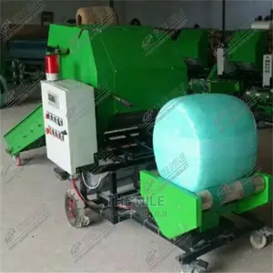 All-In-One Machine for Bundling and Wrapping Silage Feed