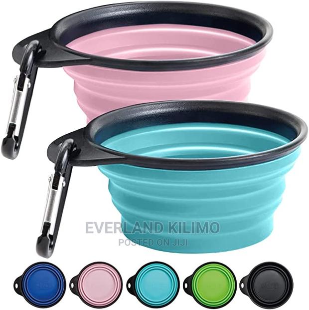 Collapsible Pet Feeding Bowls - main view