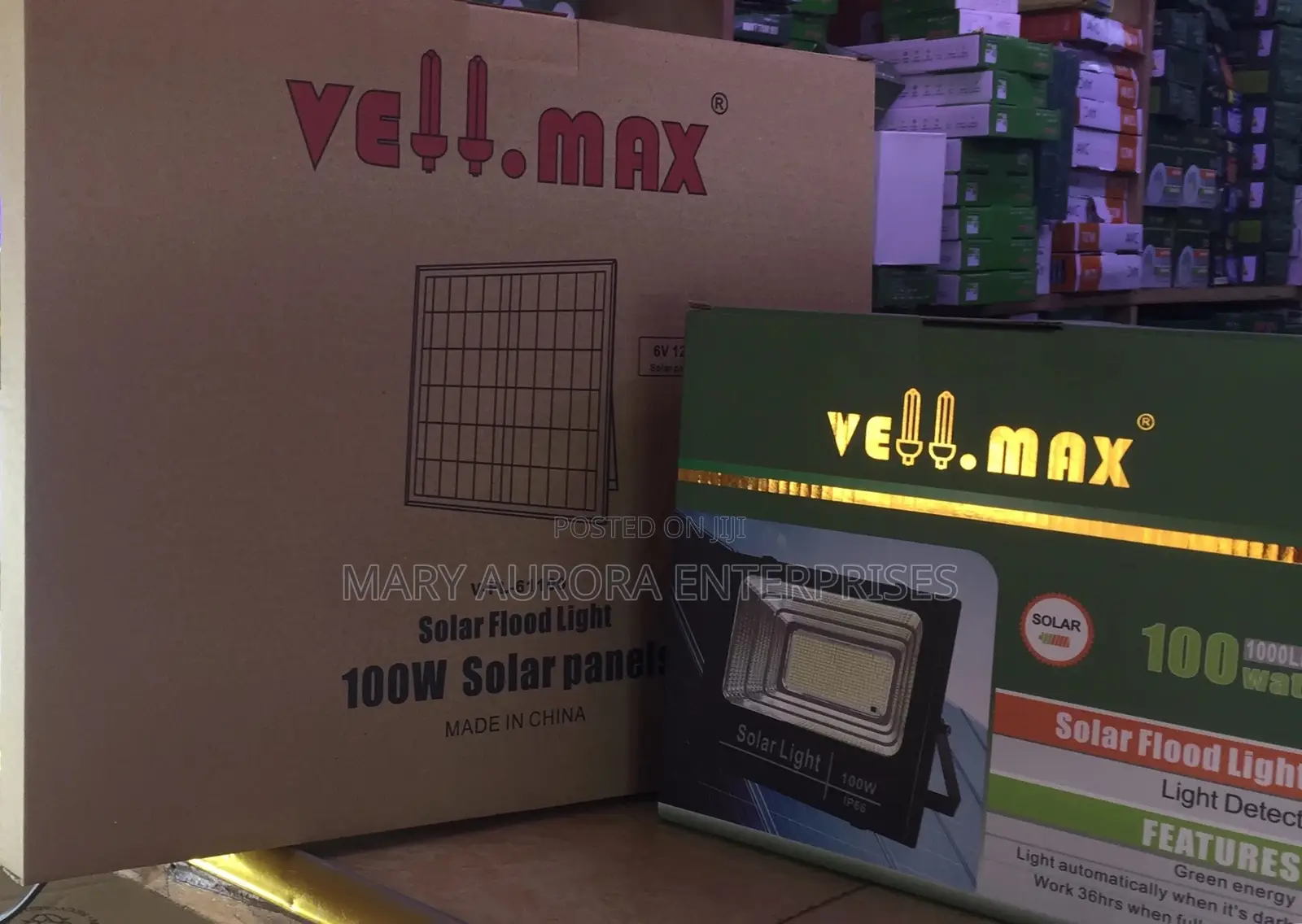 Velmax Solar Floodlight
