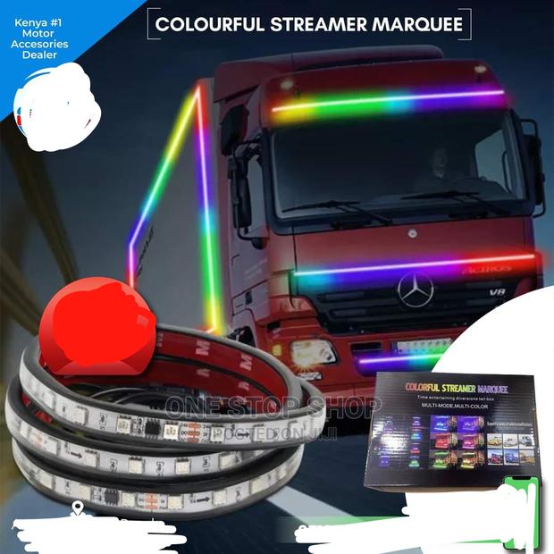 Colourful Streamer Marque - main view