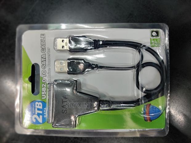 2tb Sata Usb 2.0 to Sata Cable Harddisk Drive Converter