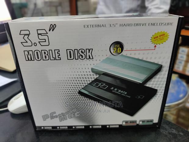 External 3.5" Hard Drive Enclosure - main view