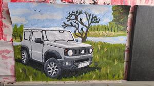 Car Painting by Artists - thumbnail 2